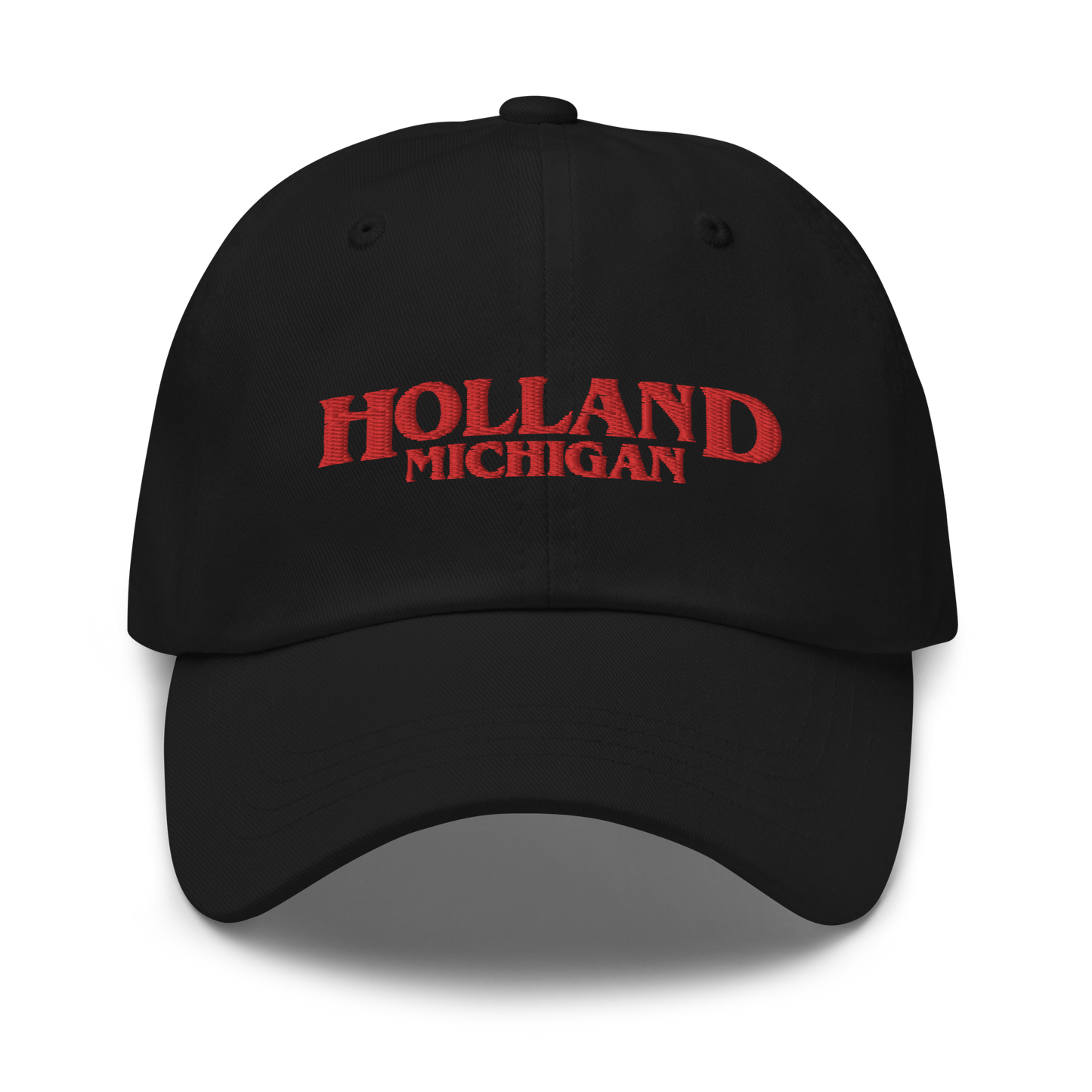 'Holland Michigan' Dad Hat (1980s Drama Parody)