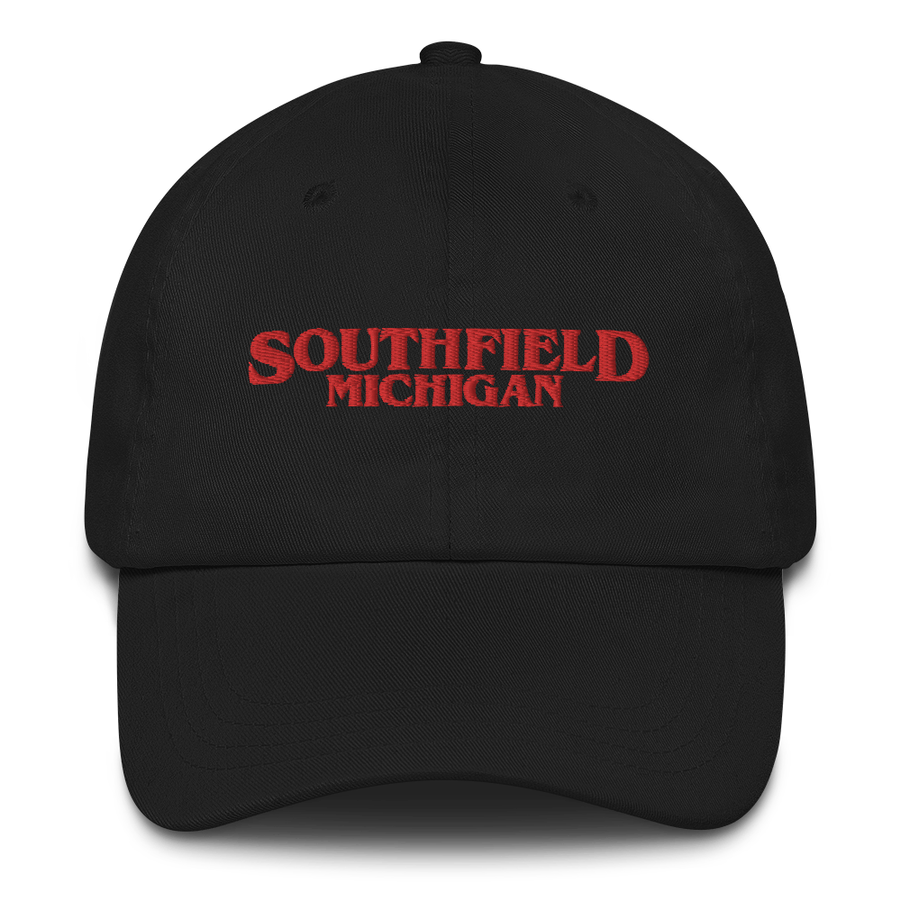 'Southfield Michigan' Dad Hat (1980s Drama Parody)