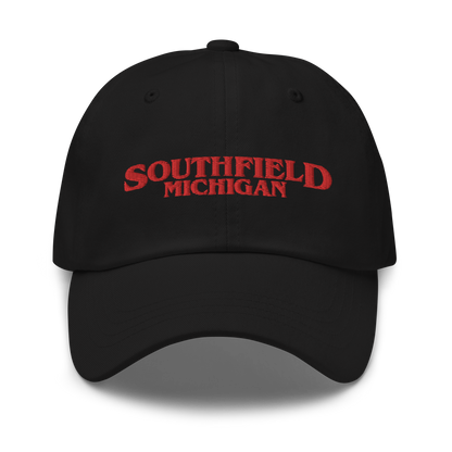 'Southfield Michigan' Dad Hat (1980s Drama Parody)