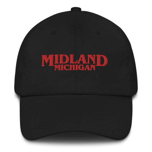 'Midland Michigan' Dad Hat (1980s Drama Parody)