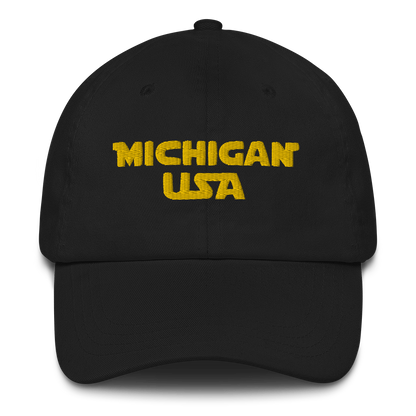 'Michigan USA' Dad Hat (Epic Sci-Fi Parody)