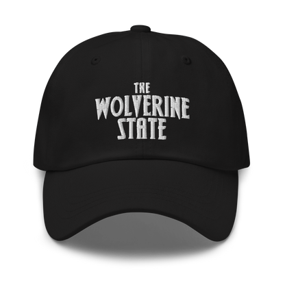 'The Wolverine State' Dad Hat (Vicious Mustelid Font)