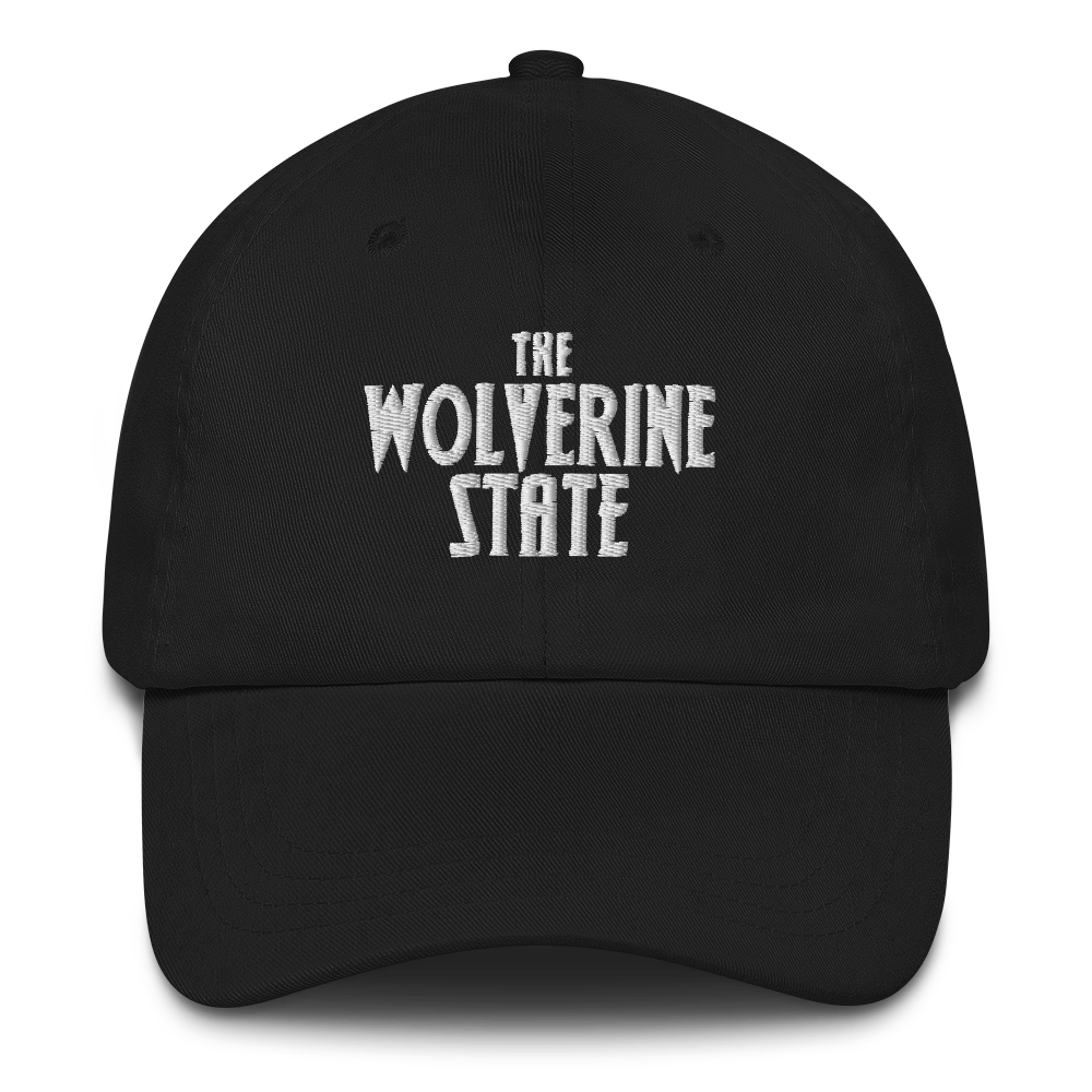 'The Wolverine State' Dad Hat (Vicious Mustelid Font)