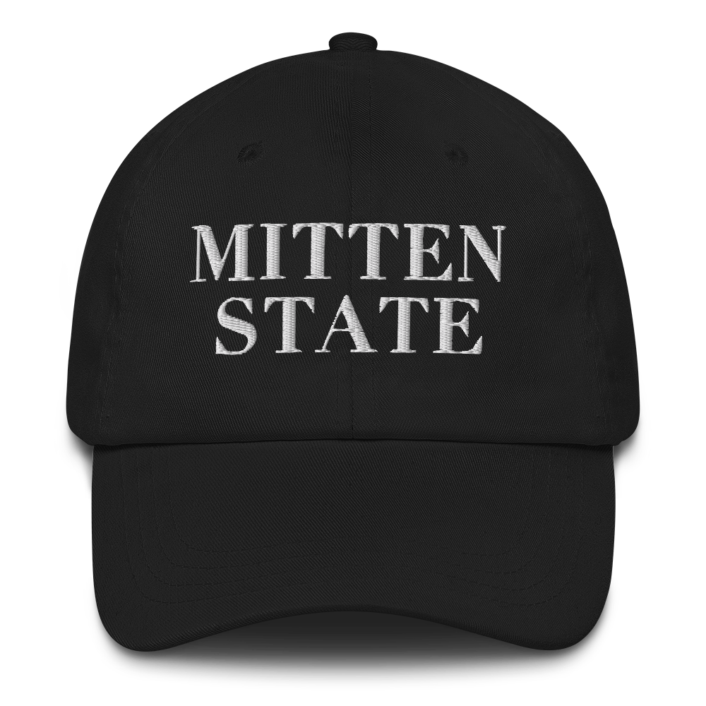 Michigan 'Mitten State' Dad Hat (Didone Font)