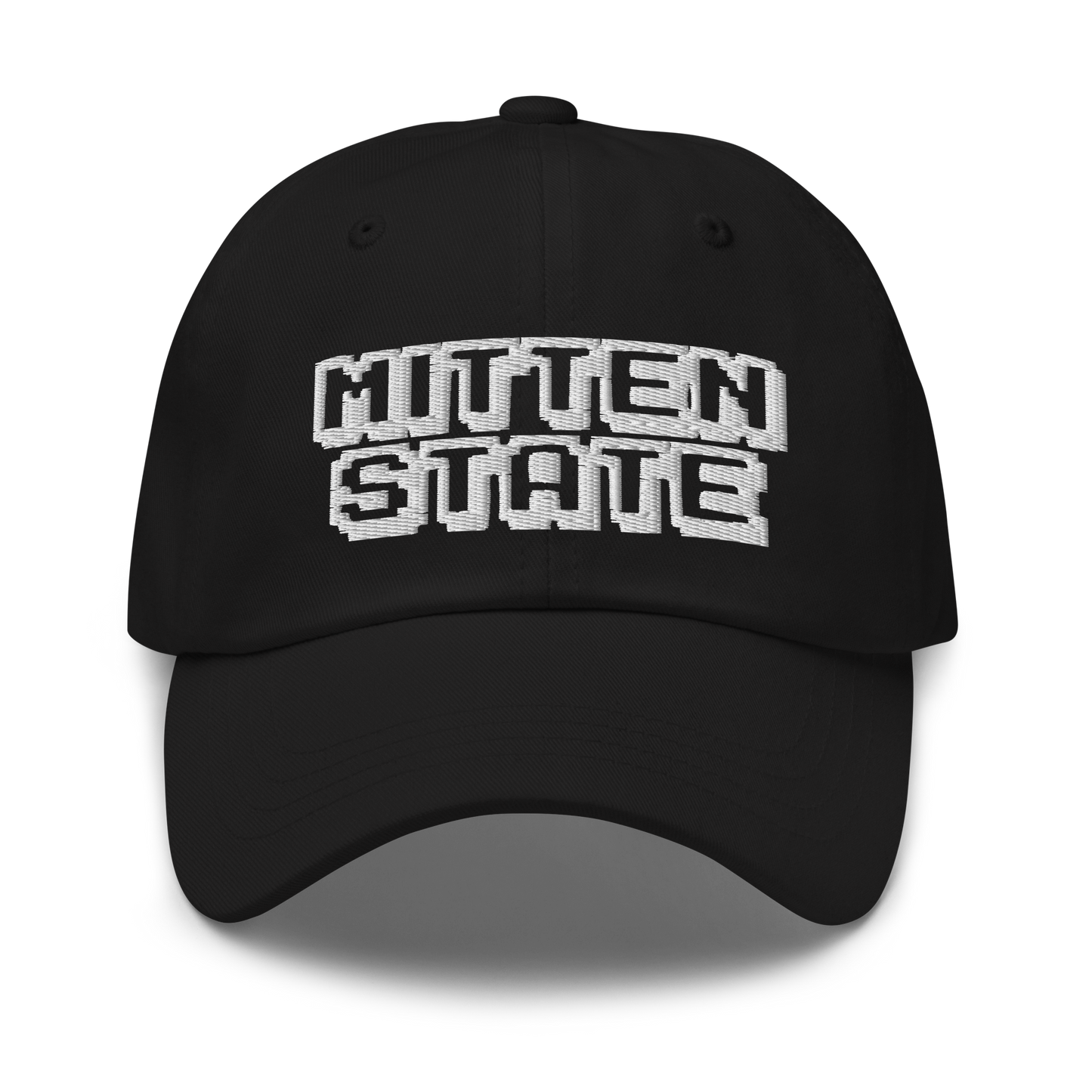 Michigan 'Mitten State' Dad Hat (Arcade Font)