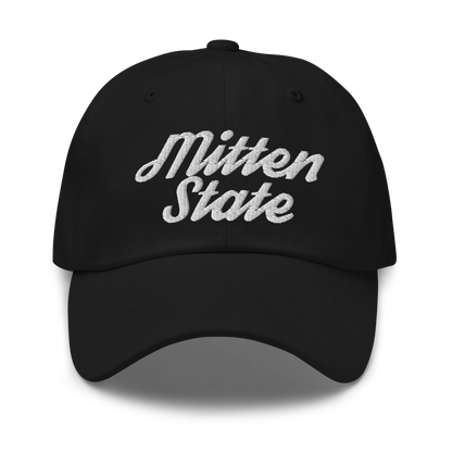 Michigan 'Mitten State' Dad Hat (Script Font)