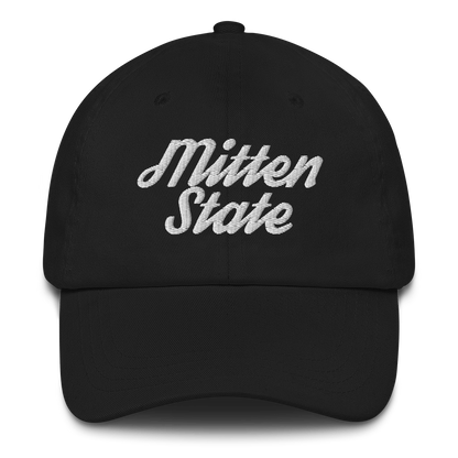 Michigan 'Mitten State' Dad Hat (Script Font)