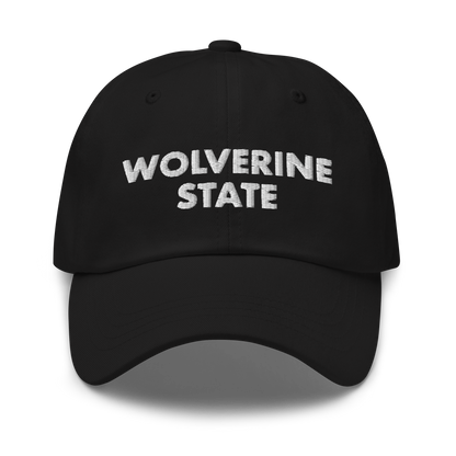 Michigan 'Wolverine State' Dad Hat (Geometric Sans Font)