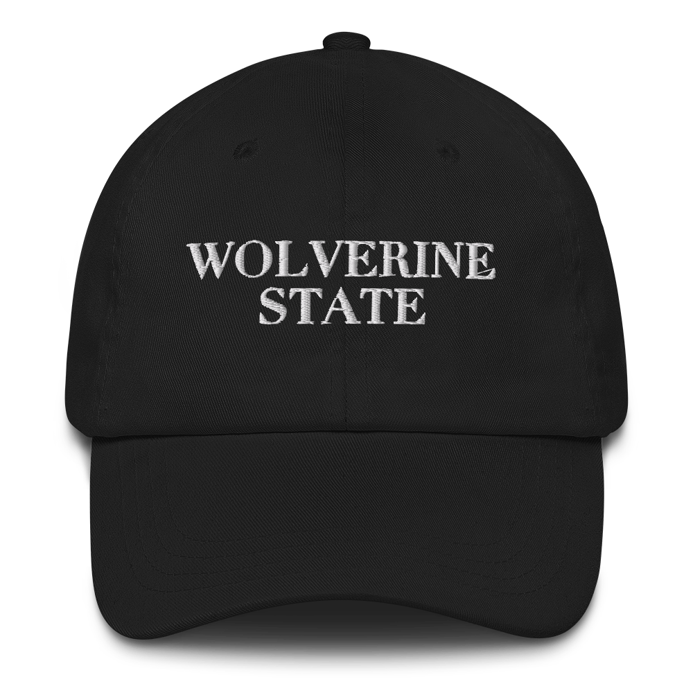 Michigan 'Wolverine State' Dad Hat (Didone Font)