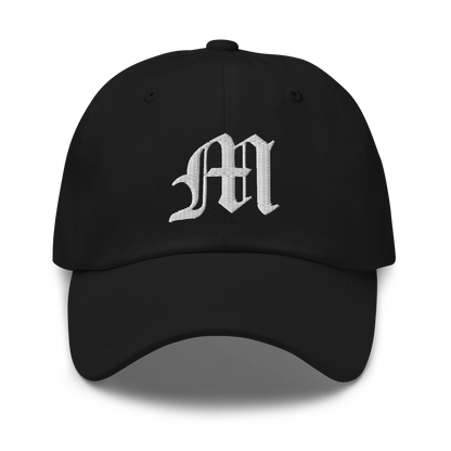 Old English 'M' Dad Hat (w 'Michigan' Back Design)