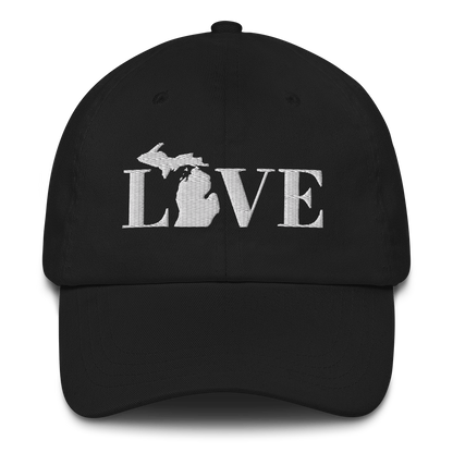 Michigan 'Love' Dad Hat (Didone Font)