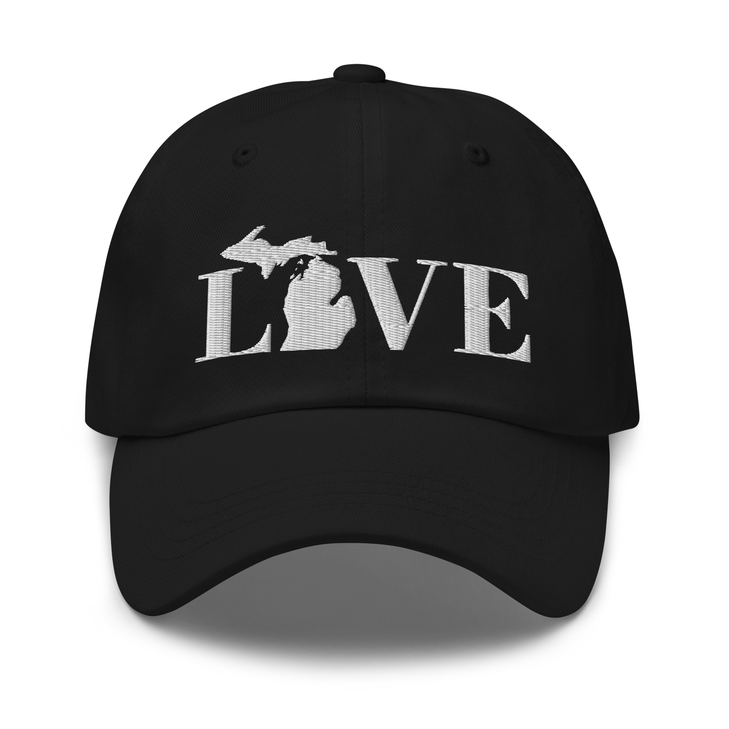 Michigan 'Love' Dad Hat (Didone Font)