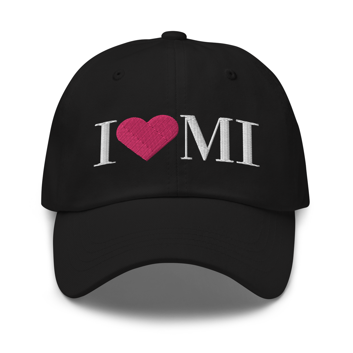 Michigan 'I ❤️ MI' Dad Hat (Didone Font)