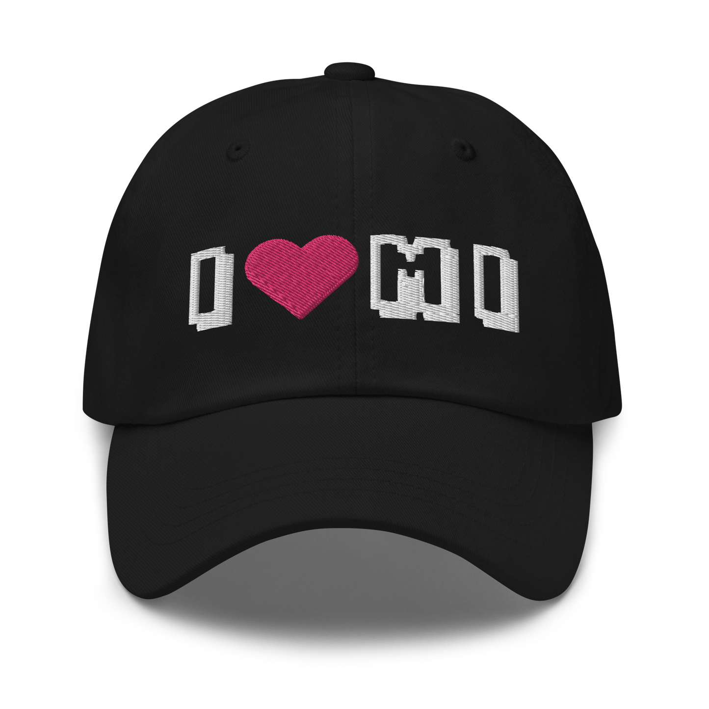 Michigan 'I ❤️ MI' Dad Hat (Arcade Font)