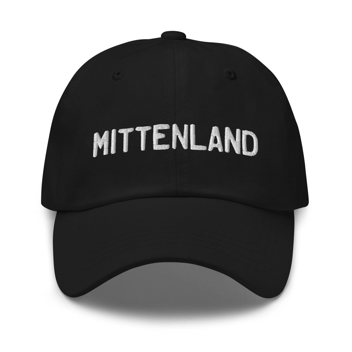 Michigan 'Mittenland' Dad Hat (Licence Plate Font)