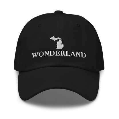 Michigan 'Wonderland' Dad Hat (Didone Font)