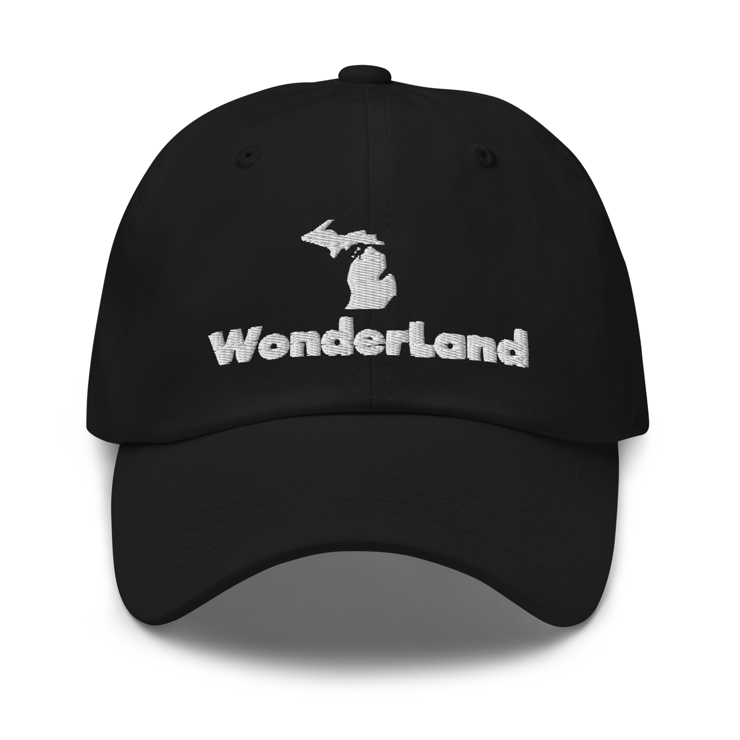 Michigan 'Wonderland' Dad Hat (Geometric Sans Font)