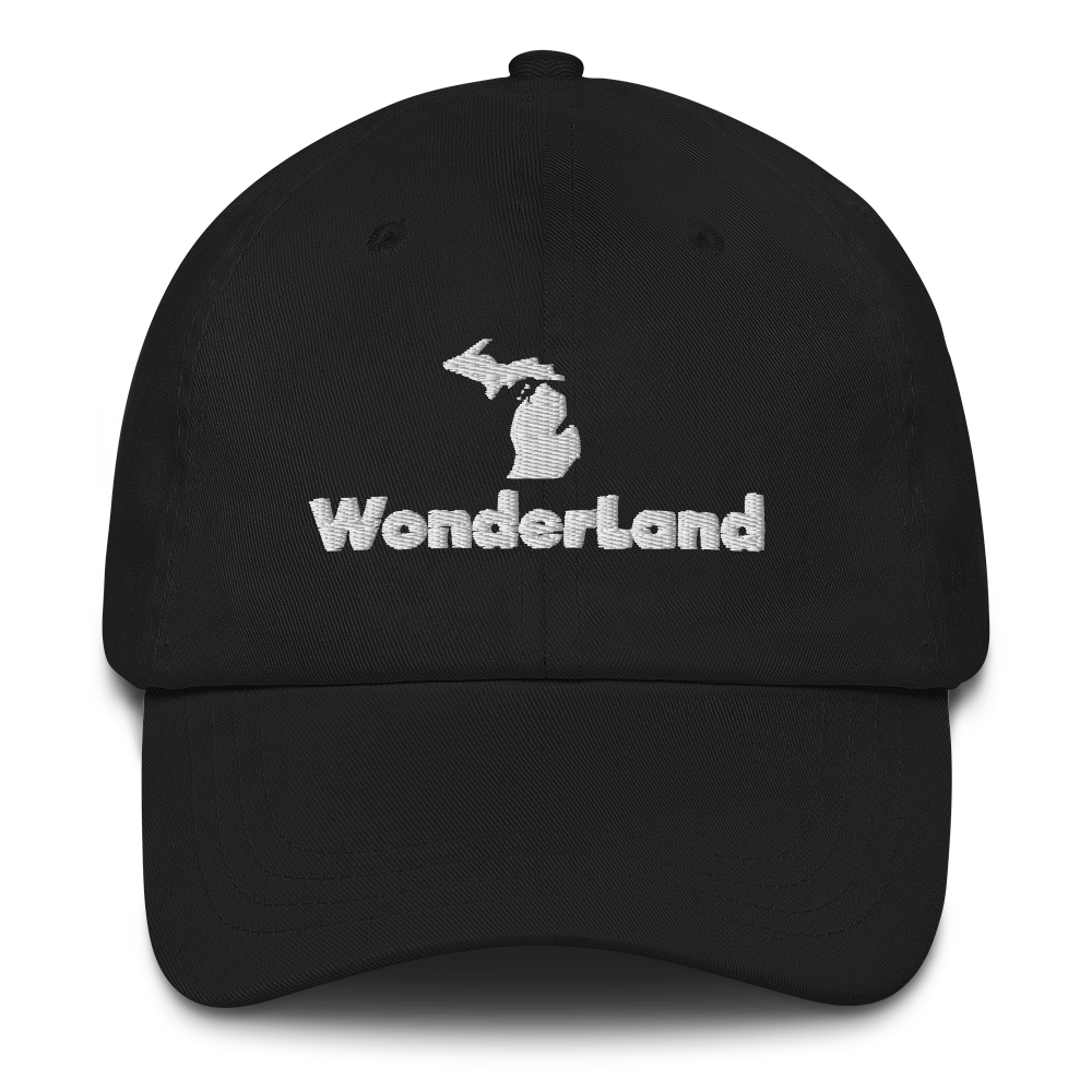 Michigan 'Wonderland' Dad Hat (Geometric Sans Font)