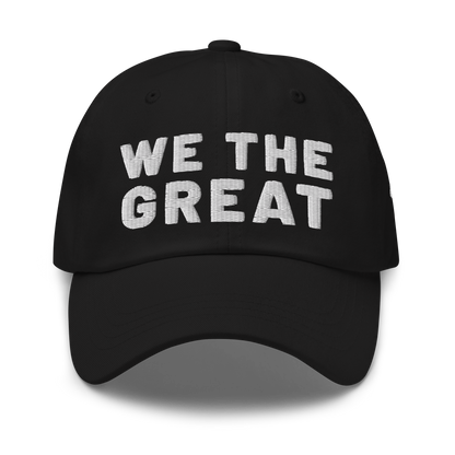 'We The Great' Dad Hat (w/ Great Lakes Side Design)