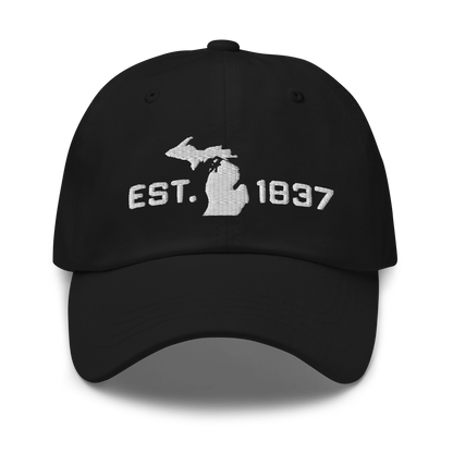 Michigan 'EST 1837' Dad Hat (Athletic Font)