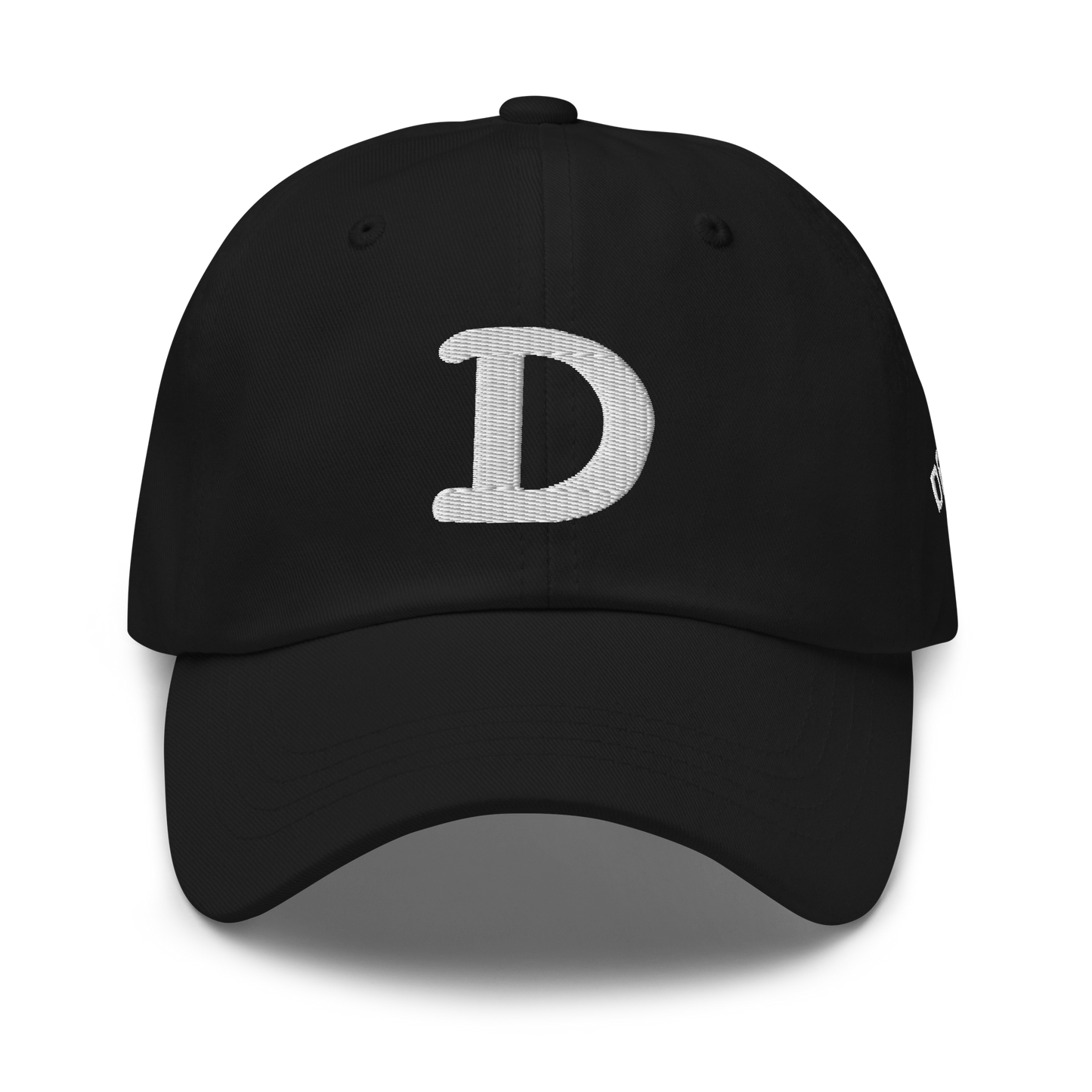 Detroit 'Old French D' Dad Hat (w/ Side Design)