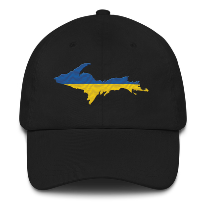 Michigan Upper Peninsula Dad Hat (Ukraine Edition)