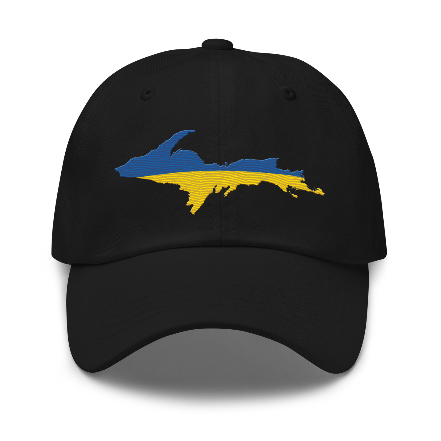 Michigan Upper Peninsula Dad Hat (Ukraine Edition)