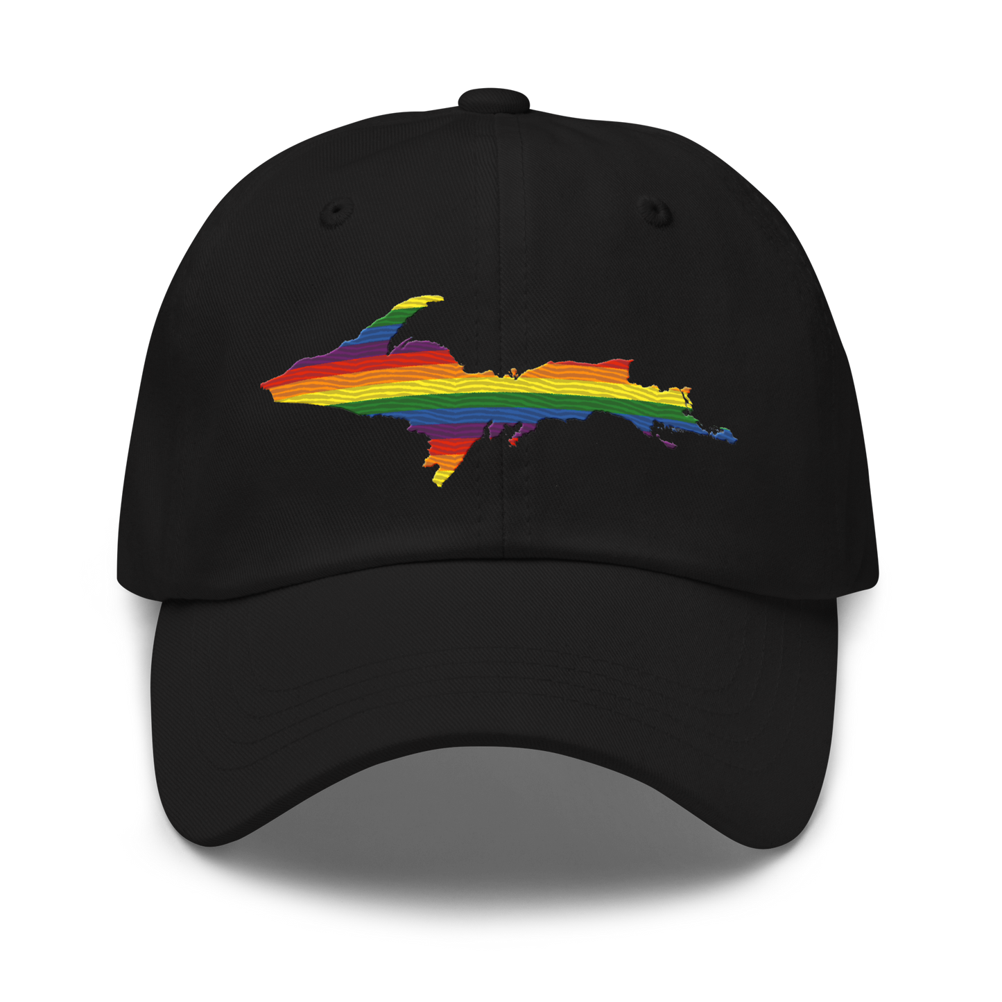 Michigan Upper Peninsula Dad Hat (Pride Edition)