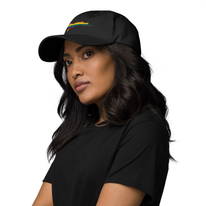 Michigan Upper Peninsula Dad Hat (Pride Edition)