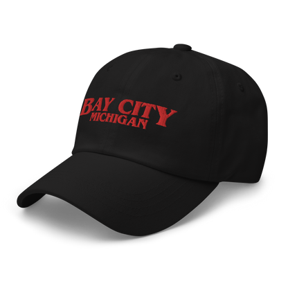 'Bay City Michigan' Dad Hat (1980s Drama Parody)