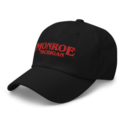 'Monroe Michigan' Dad Hat (1980s Drama Parody)