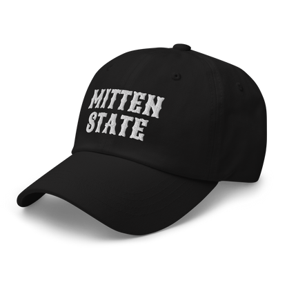 Michigan 'Mitten State' Dad Hat (Western Font)