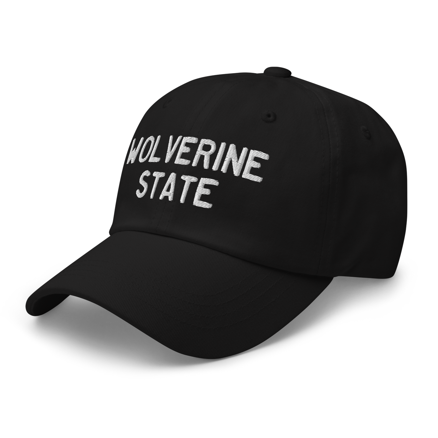 Michigan 'Wolverine State' Dad Hat (Licence Plate Font)