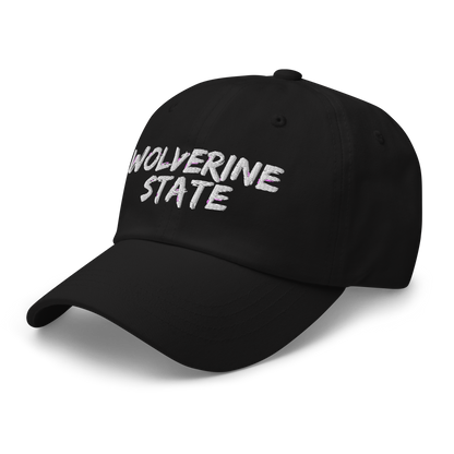 Michigan 'Wolverine State' Dad Hat (Angry Brush Font)