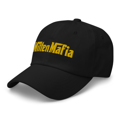 Michigan 'MittenMafia' Dad Hat (Gangster Font) | Gold Embroidery