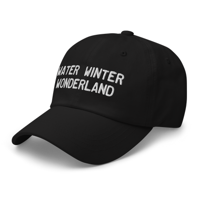 Michigan 'Water Winter Wonderland' Dad Hat (Licence Plate Font)