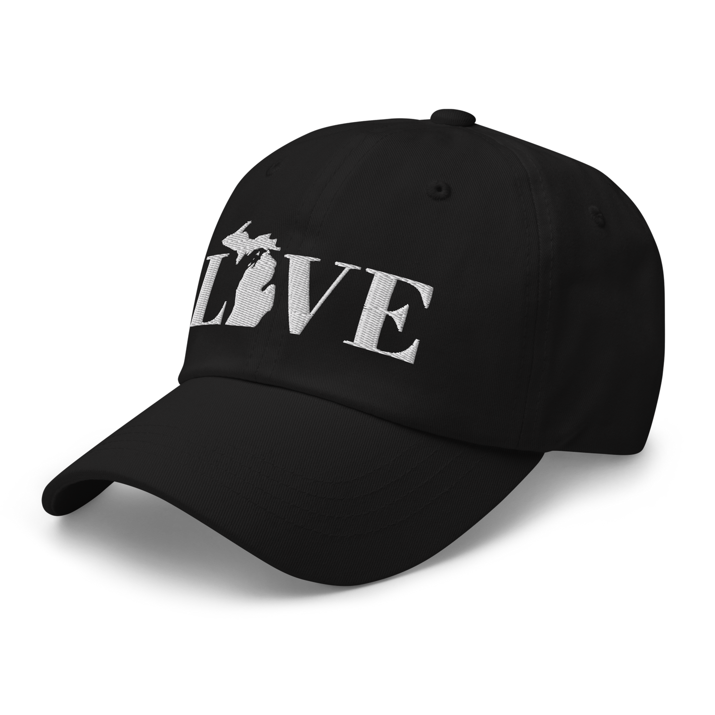 Michigan 'Love' Dad Hat (Didone Font)