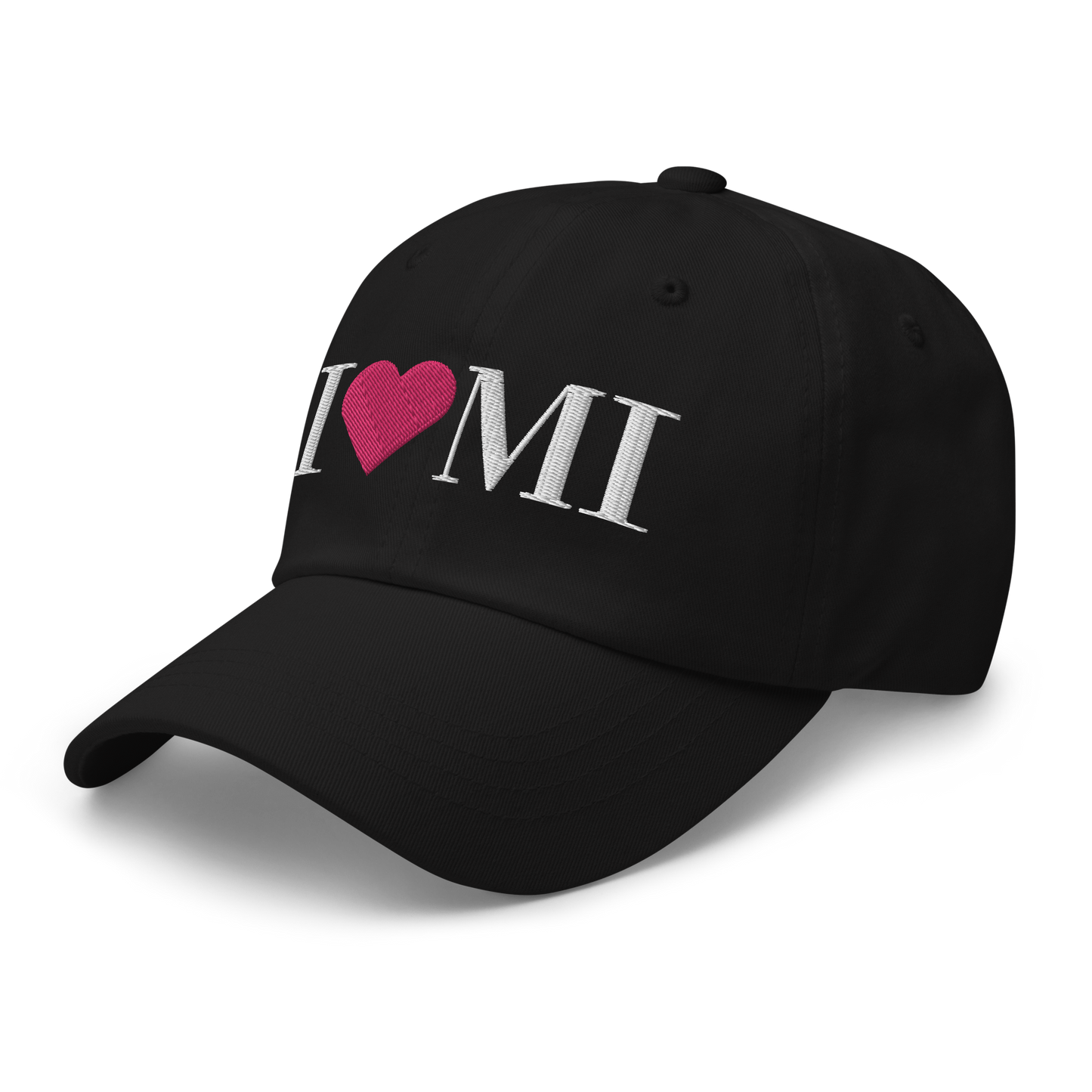 Michigan 'I ❤️ MI' Dad Hat (Didone Font)