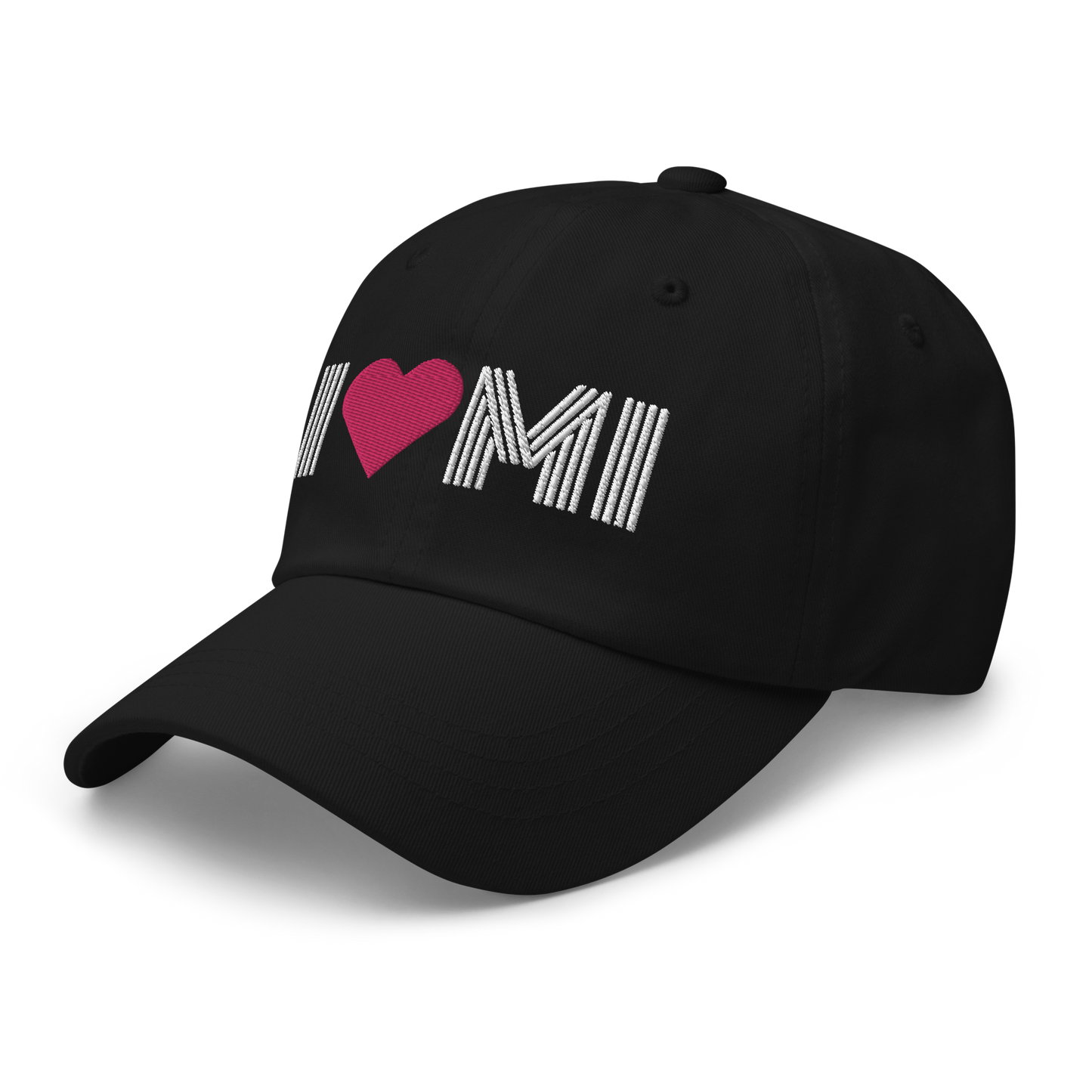 Michigan 'I ❤️ MI' Dad Hat (Metalpress Font)