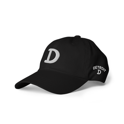 Detroit 'Old French D' Dad Hat (w/ Side Design)