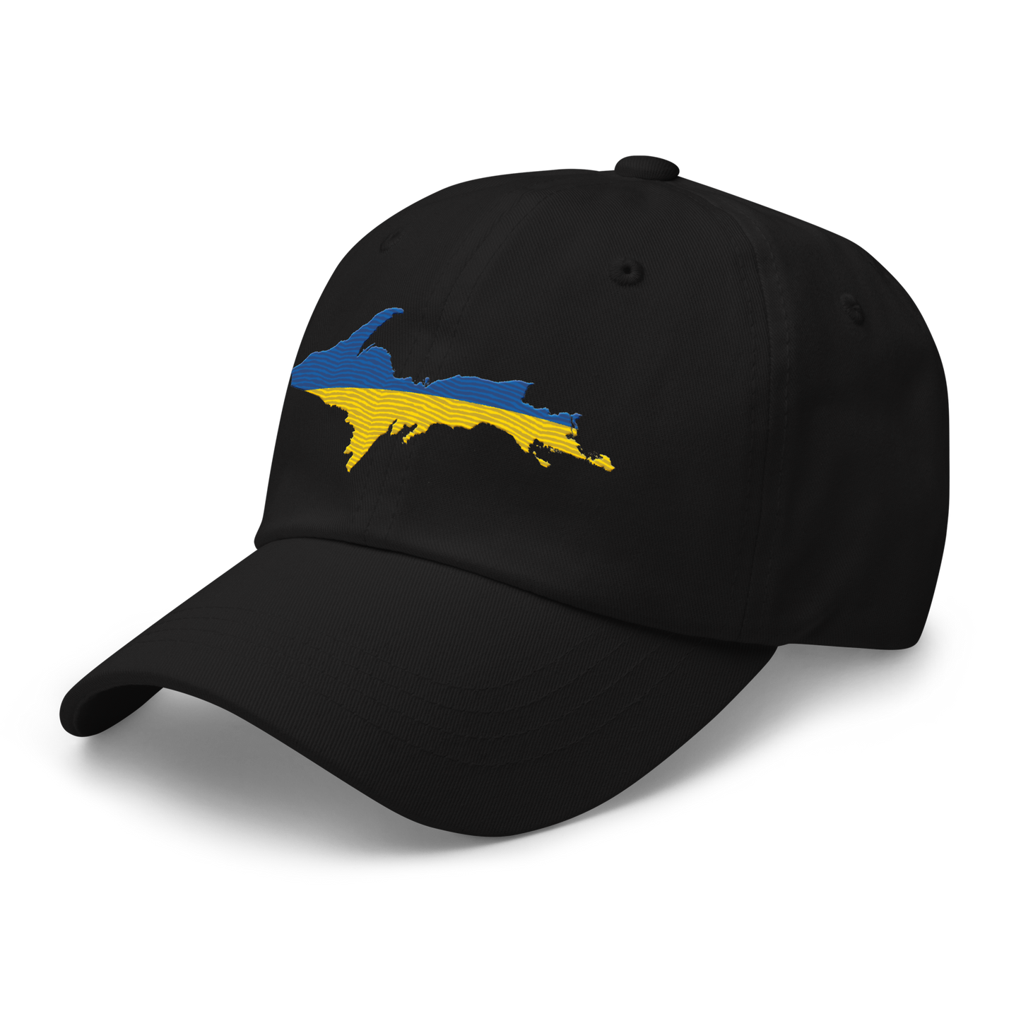 Michigan Upper Peninsula Dad Hat (Ukraine Edition)