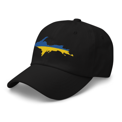 Michigan Upper Peninsula Dad Hat (Ukraine Edition)