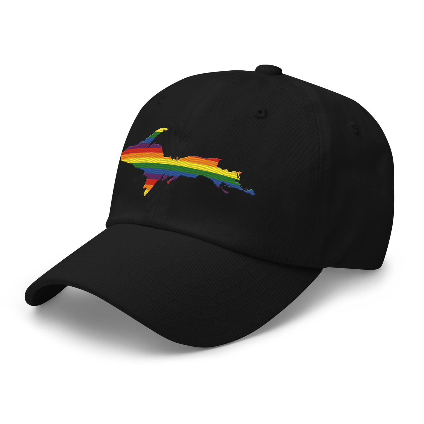 Michigan Upper Peninsula Dad Hat (Pride Edition)