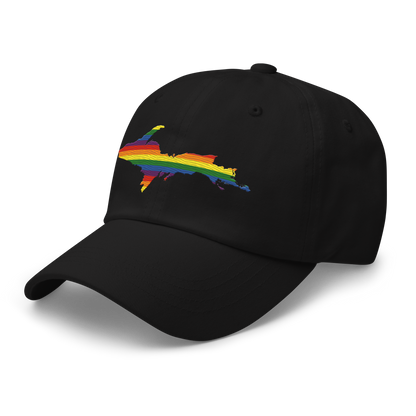 Michigan Upper Peninsula Dad Hat (Pride Edition)