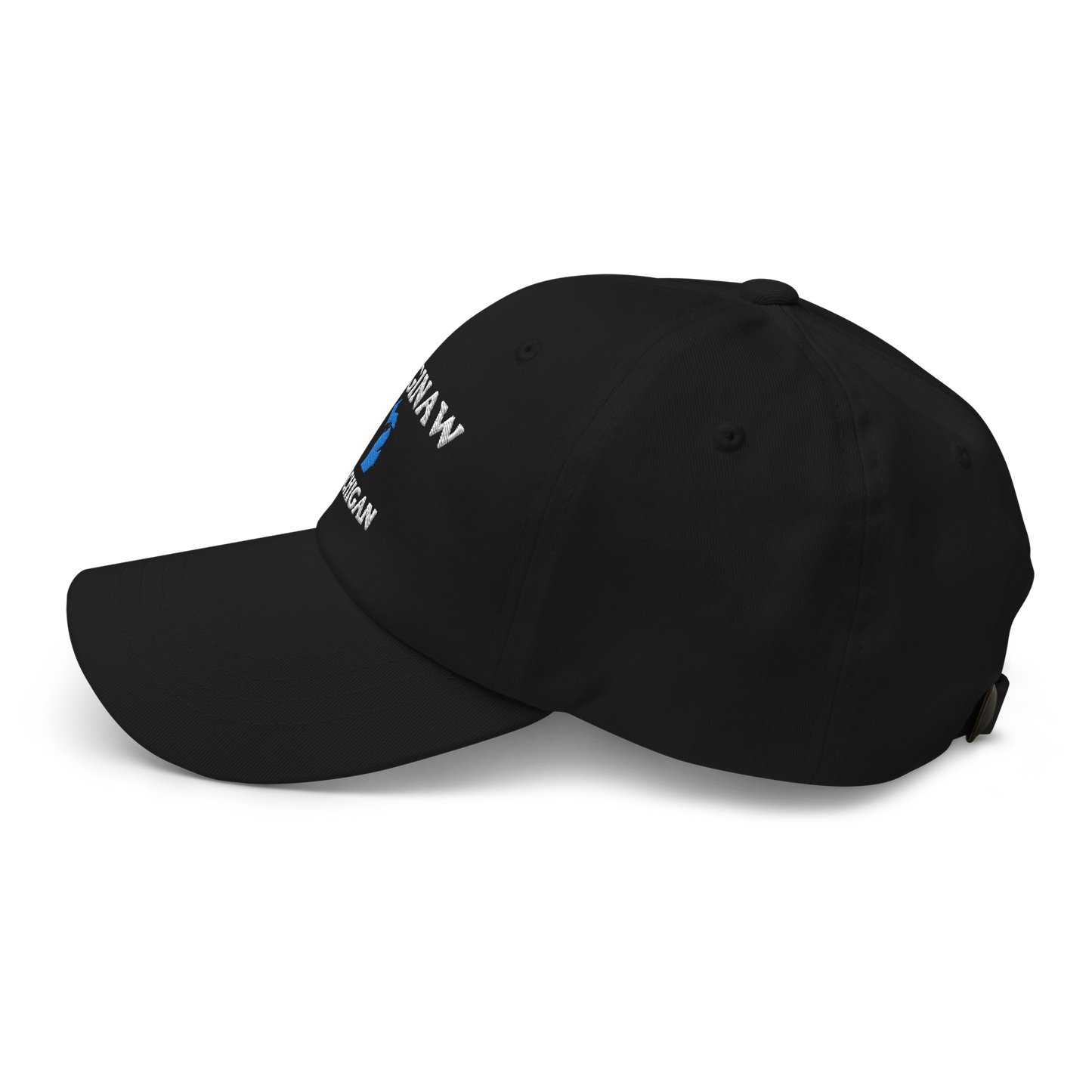 'Saginaw Michigan' Dad Hat (w/ Michigan Outline)