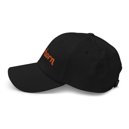 'Dearborn' Dad Hat | Orange Embroidery