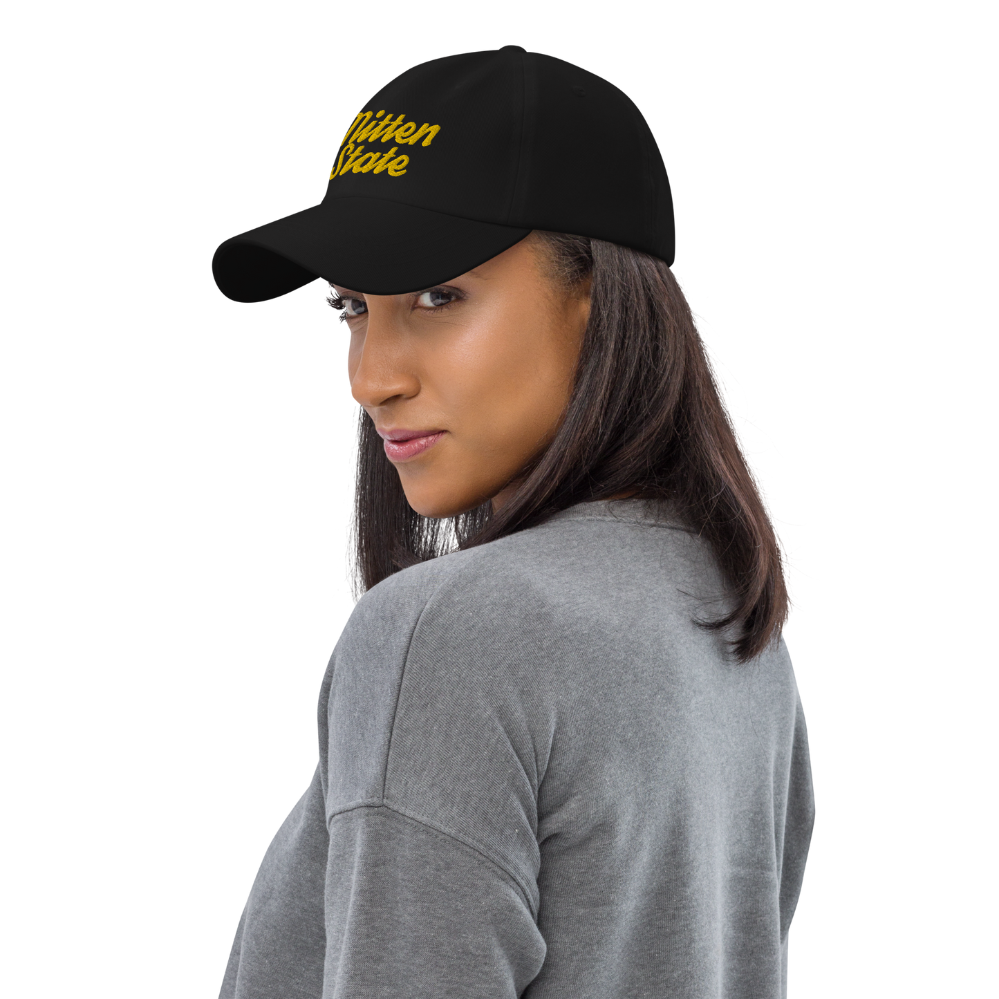 Michigan 'Mitten State' Dad Hat (Script Font)