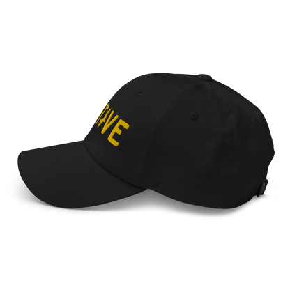 Michigan 'Native' Dad Hat (Licence Plate Font) | Gold Embroidery