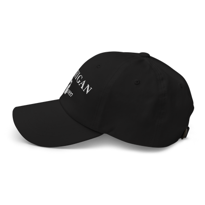 'Michigan EST 1837' Dad Hat (Didone Font)