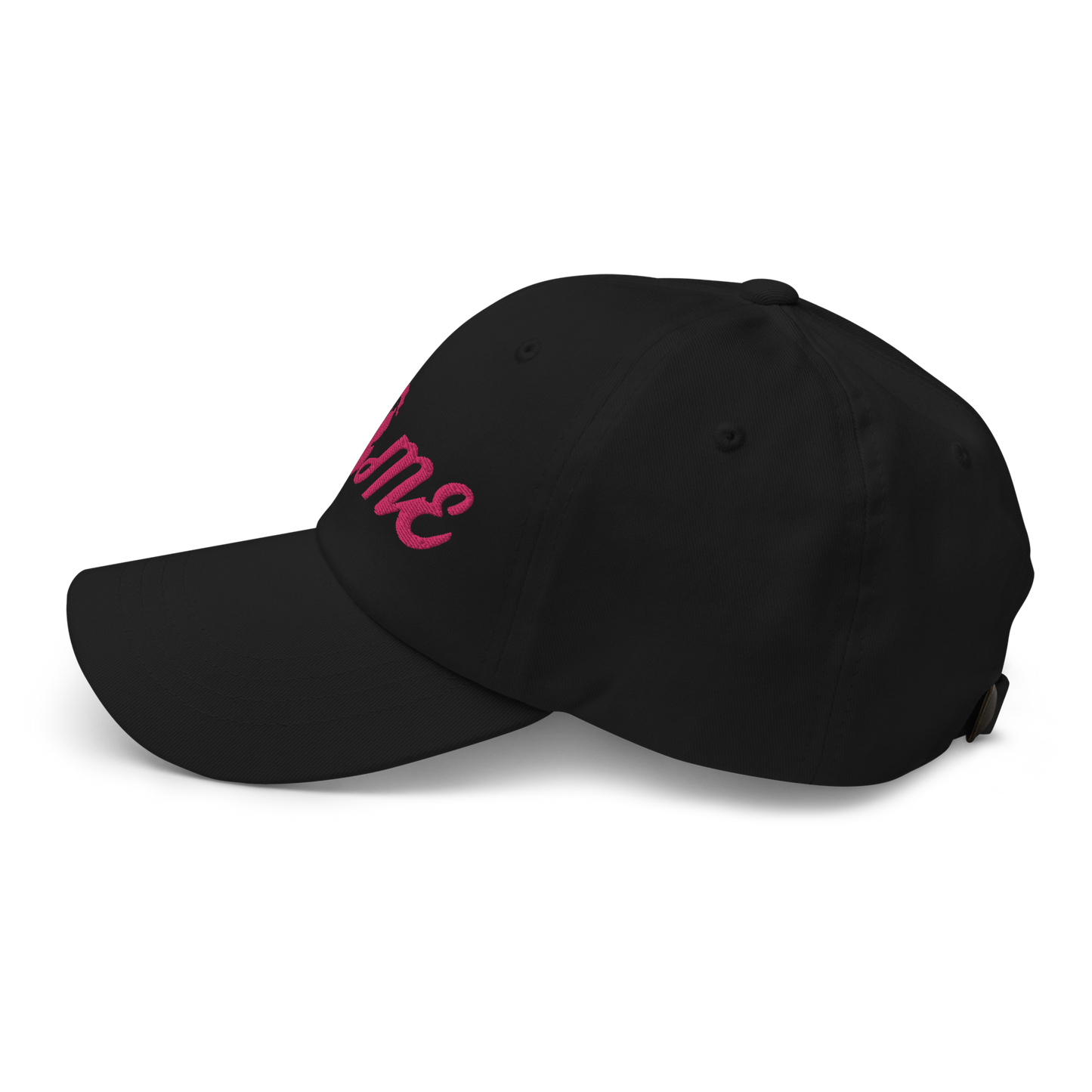 Michigan 'Home' Dad Hat (Script Font) | Pink Embroidery